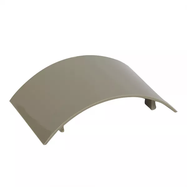 legrand-angle plat pour passage de plancher 75x18mm gris ral7030 (030019)