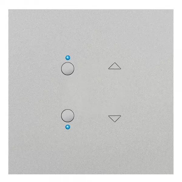 legrand-art d\'arnould univers epure commande pour volets myhome_up - acier satin (67584)