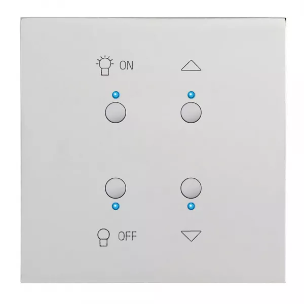 legrand-art d\'arnould univers epure inter lumi�re et volets myhome_up - acier miroir (67683)