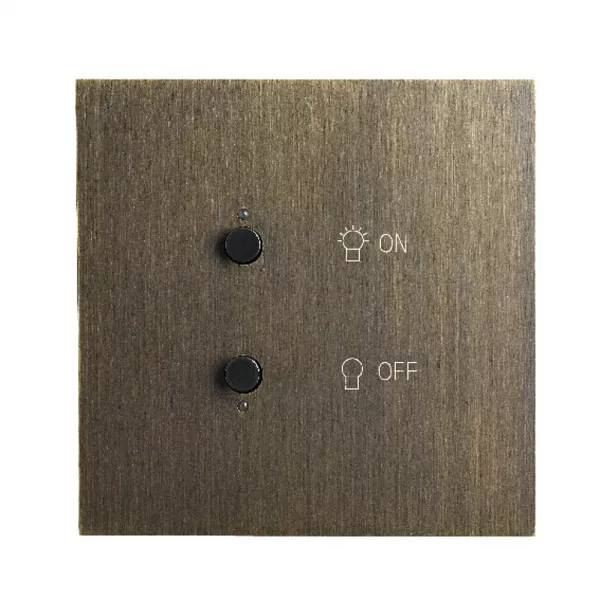 legrand-art d\'arnould univers epure interrupteur lumi�re myhome_up - bronze (67381)