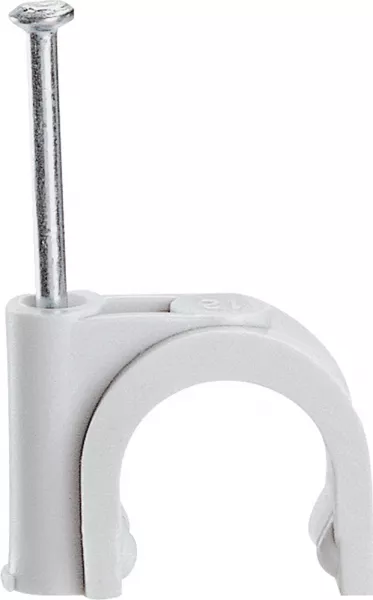 legrand-attache fixfor grise ral7035 pour c�ble rond �6mm (031525)