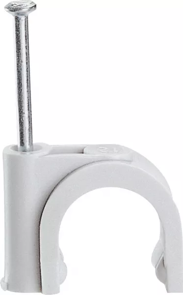 legrand-attache fixfor grise ral7035 pour c�ble rond �7mm (031526)