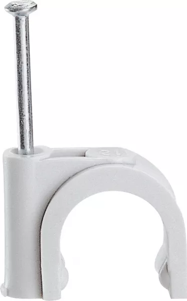 legrand-attache fixfor grise ral7035 pour c�ble rond �9mm (031528)