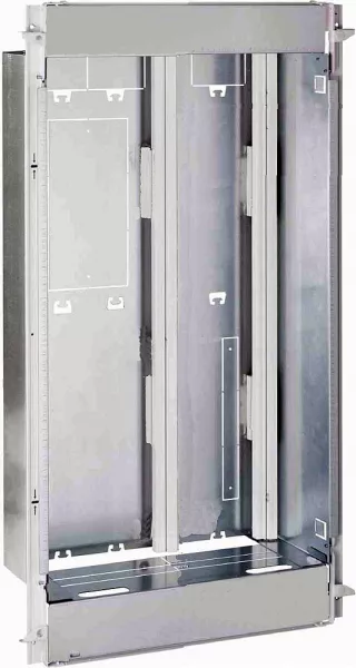 legrand-bac + cadre m�tal 1 trav�e drivia 2x18 + panneau enedis + coffret basique (401444)
