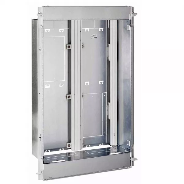 legrand-bac + cadre m�tal 2 trav�es drivia 4x13 + panneau enedis + coffret basique (401449)