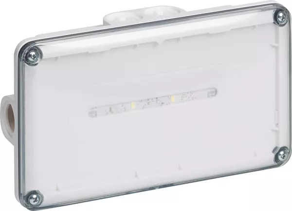 legrand-baeh saillie � leds 8lm 5h ip66 ik10 plastique sati connect� (062552)