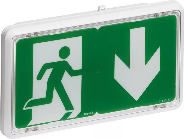 legrand-baes+baeh d\'�vacuation saillie � leds plastique ip43 ik07 sati adressable (062660)