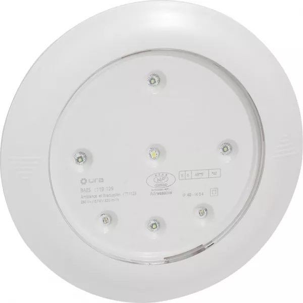 legrand-baes d\'ambiance encastr� � leds kickspot ip40 ik04 plastique sati adressable (062664)