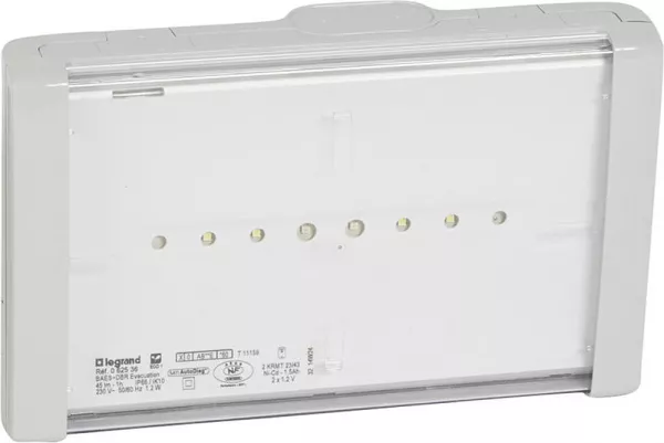 legrand-baes evacuation a leds avec fonction dbr eco1 ip66 sati autodiag (062536)