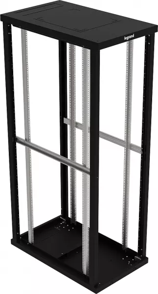 legrand-baie serveur linkeo 19pouces 42u 2052x800x1200mm sans porte et panneaux lat�raux (446823)