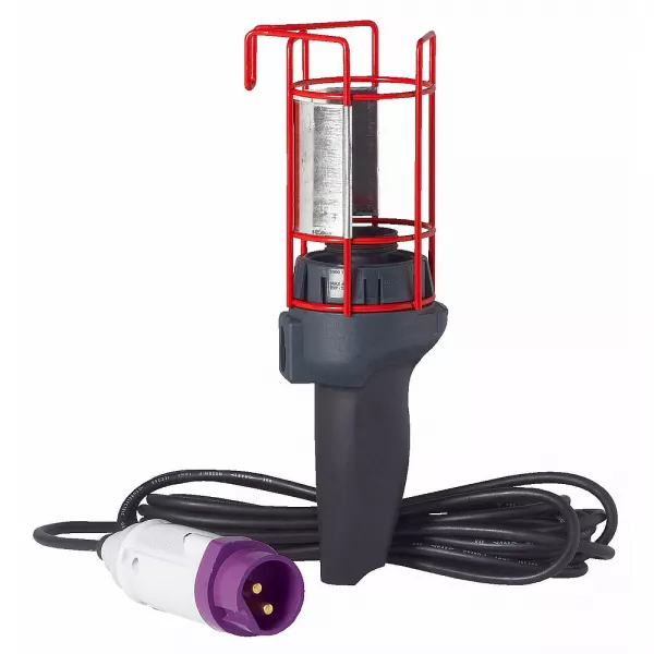 legrand-baladeuse chantier 24v 60w maxi compacte ip20 + fiche hypra droite et cordon 10m (062209)