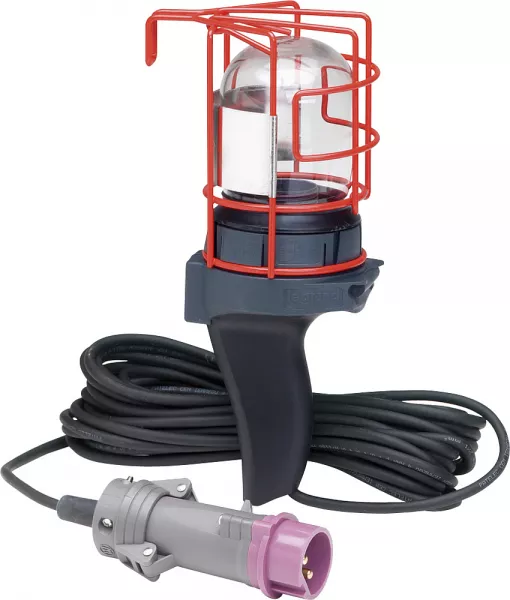 legrand-baladeuse chantier 24v 75w maximum ip55 avec fiche hypra droite et cordon 10m (062215)