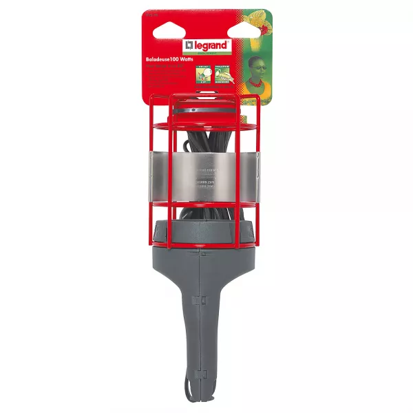 legrand-baladeuse domestique 230v 100w � panier m�tal ip20 - fiche 2p + cordon 5m (091270)
