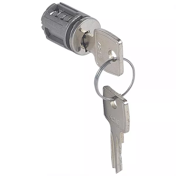 legrand-barillet � cl� pour poign�e 034771 et 034772 pour armoire altis - pour cl� n�421 (034785)