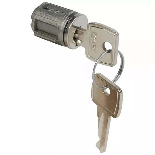 legrand-barillet � cl� type 1242 e - pour porte m�tal ou vitr�e xl� - avec 1 jeu 2 cl�s (020293)