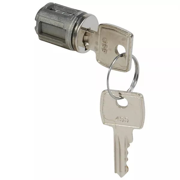 legrand-barillet � cl� type455 - porte m�tal/vitr�e xl�800/xl�400/xl�160 - 1 jeu 2 cl�s (020292)