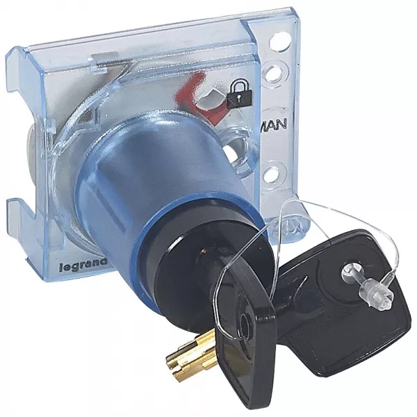 legrand-barillet avec cl� �toile verrouillage ouvert cde motoris�e frontale dpx�250/160 (421063)