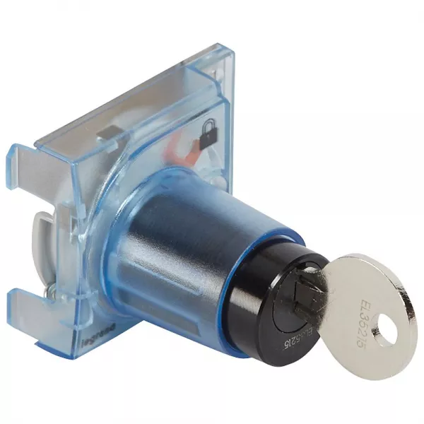 legrand-barillet avec cl� plate verrouillage ouvert cde motoris�e frontale dpx�250/160 (421062)