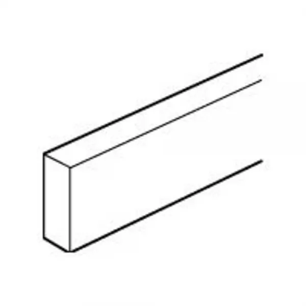 legrand-barre cuivre non perc�e 12x4mm - 180a admissibles - longueur 991,5mm (037349)