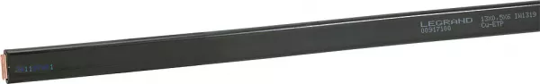 legrand-barre cuivre souple section 20x5mm - 400a ou 250a admissibles - longueur 2m (037467)