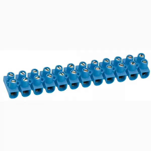 legrand-barrette de connexion nylbloc avec capacit� assign�e 10mm� - bleu (034205)