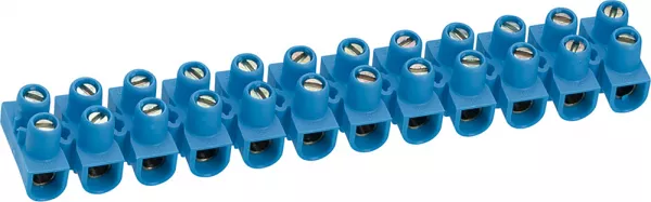 legrand-barrette de connexion nylbloc avec capacit� assign�e 25mm� - bleu (034209)