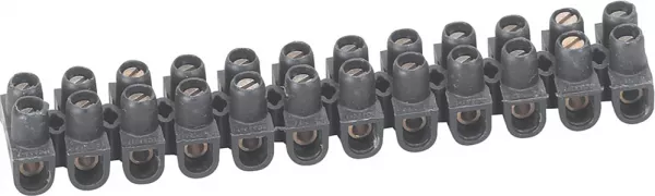 legrand-barrette de connexion nylbloc avec capacit� assign�e 6mm� - noir (034213)