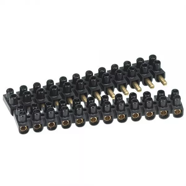 legrand-barrette de connexion suprem � broches avec capacit� assign�e 10mm� -noir (034254)