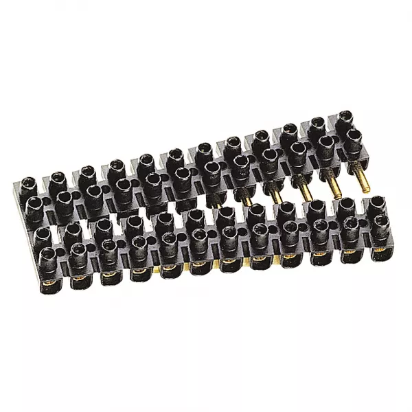 legrand-barrette de connexion suprem � broches avec capacit� assign�e 6mm� -noir (034253)