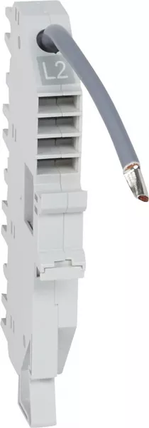 legrand-base support � fil hx� 400a - pour dx� 1p 1 mod/p�le jusqu\'� 63a - l2 (404525)