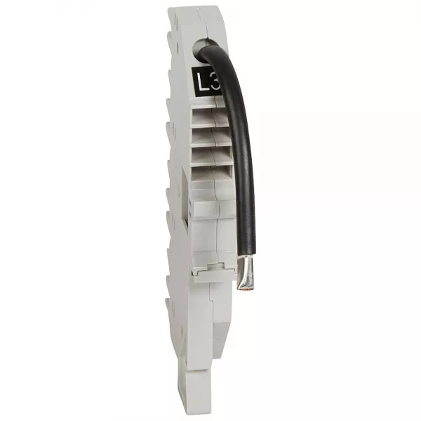legrand-base support � fil hx� 400a - pour dx� 1p 1 mod/p�le jusqu\'� 63a - l3 (404526)