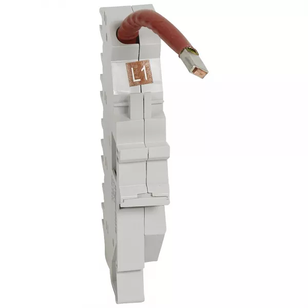 legrand-base support � fil hx� 400a - pour dx� unipolaire 1,5 mod/p�le - phase l1 (404518)
