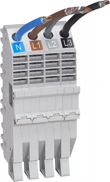 legrand-base support fils hx� r�partition horiz en armoire xl� des dx� 4p 1 mod par p�le (404521)