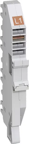 legrand-base support plug-in hx� 400a - pour dx� unipolaire 1 mod/p�le - phase l1 (404510)