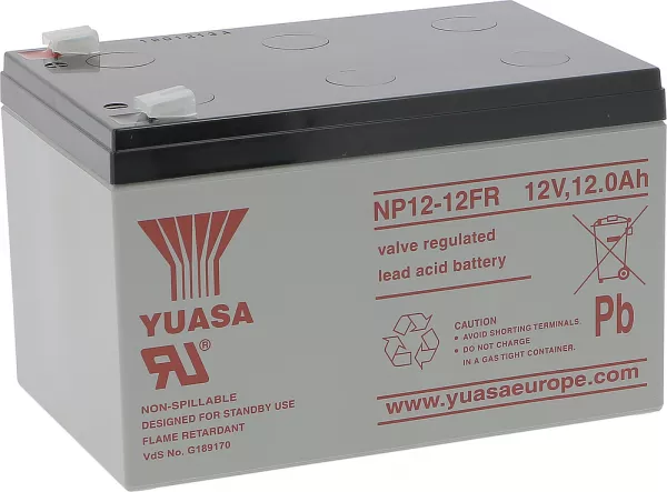legrand-batterie au plomb 12v 12ah pour cmsi typeb (040753)