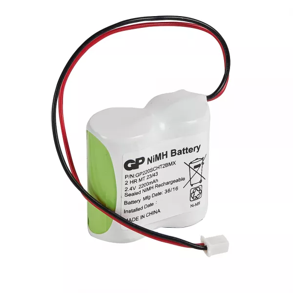 legrand-batterie ni-cd 2,4 v - 2,2 ah pour maintenance blocs kickspot (061088)