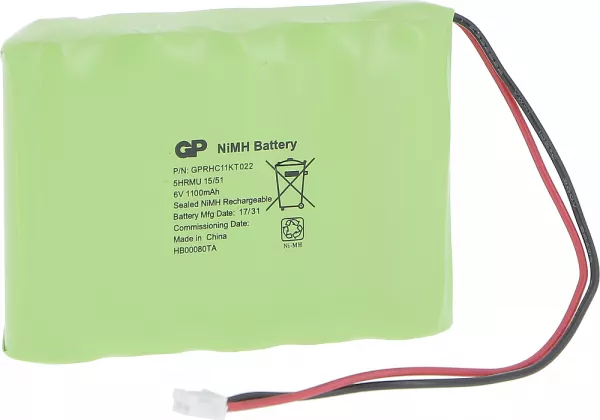 legrand-batterie ni-mh 6v 1,1 ah pour baes adressable et sati connect� (061081)