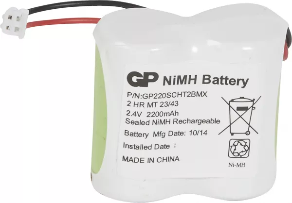 legrand-batterie ni-mh pour maintenance blocs d\'�vacuation et baeh ip43 et ip67 (061095)
