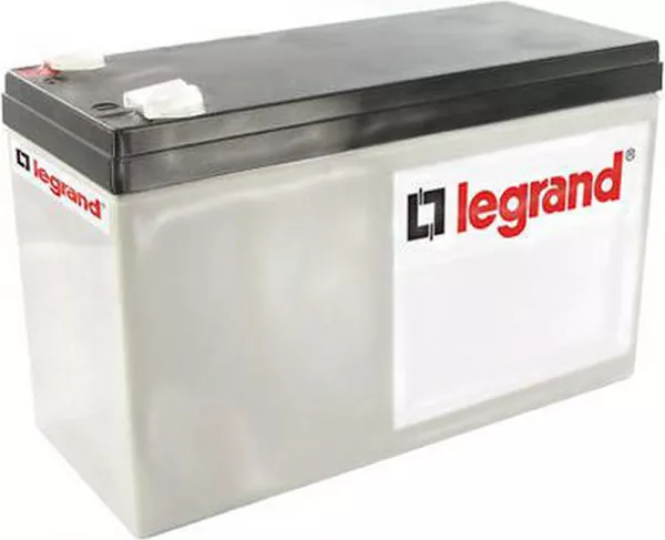 legrand-batterie plomb 12v 7ah pour centralisateur mise s�curit� incendie typeb 040605 (040749)