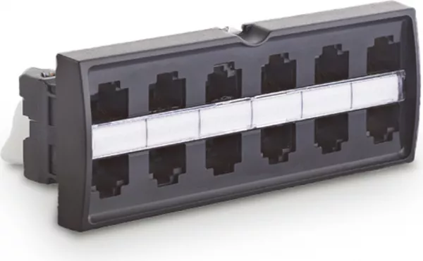 legrand-bloc 6rj45 doubl. tel/tel (033535)