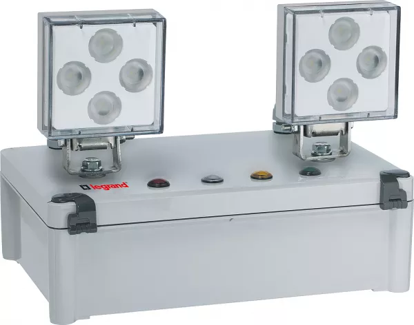 legrand-bloc � phares ip65 ik07 � leds 2500lm autonomie 1h sati adressable (062632)
