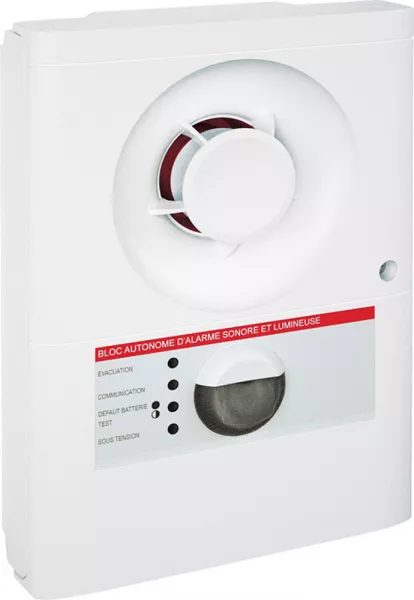 legrand-bloc autonome d\'alarme sonore manuel baasl typema �quip� d\'un diffuseur lumineux (140541)