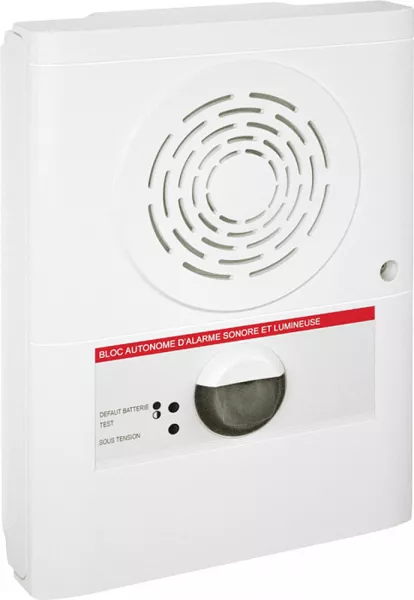 legrand-bloc autonome d\'alarme sonore satellite baasl same pour type2a , type2b et type4 (140533)