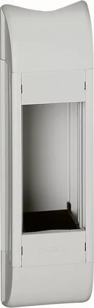 legrand-bloc-colonne � �quiper 12 modules - longueur 415mm - alu (030780)