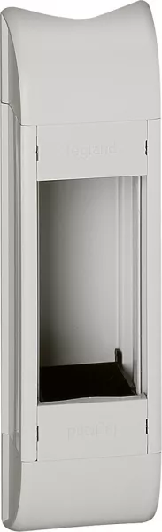 legrand-bloc-colonne � �quiper 4 modules - longueur 215mm - alu (030778)