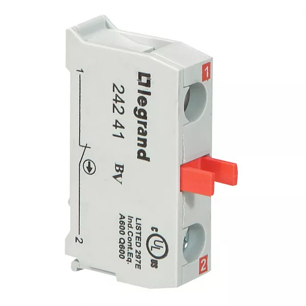 legrand-bloc de contact osmoz pour bo�te � boutons - raccordement � vis - nf (024241)