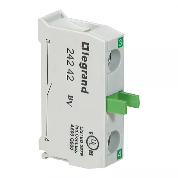 legrand-bloc de contact osmoz pour bo�te � boutons - raccordement � vis - no (024242)