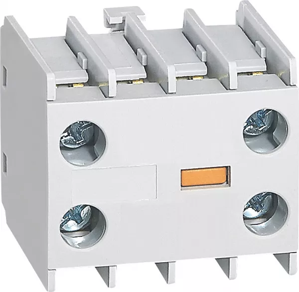 legrand-bloc de contacts auxiliaires adaptables pour mini-contacteurs-frontal- 2 no (417151)