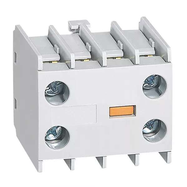 legrand-bloc de contacts auxiliaires adaptables pour mini-contacteurs-frontal-1 no+1 nf (417150)
