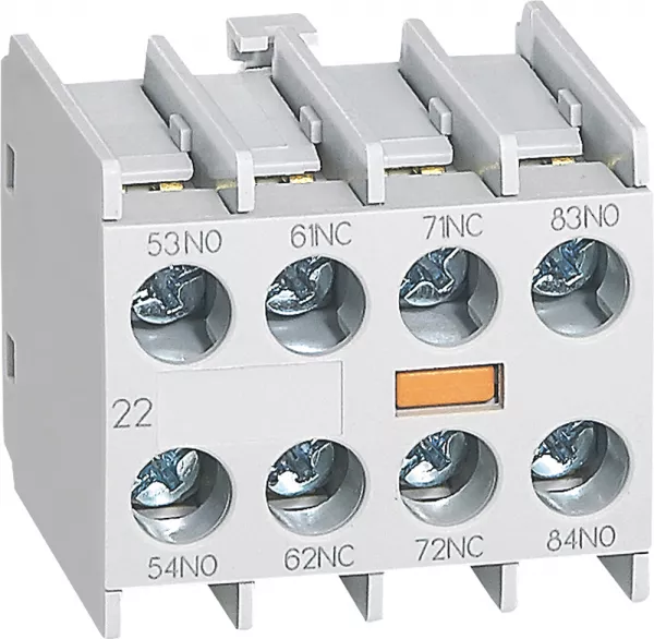 legrand-bloc de contacts auxiliaires adaptables pour mini-contacteurs-frontal-2 no+2 nf (417155)